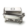 Chafing-dish, 2 contenitori per combustibile acciaio inox 18/10
