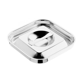 Coperchio bagnomaria quadrato 16 cm