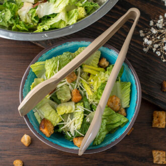 Molla per insalata in policarbonato beige 30 cm