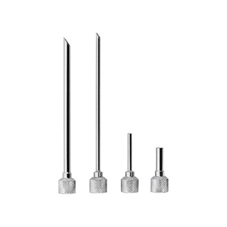 4 iniettori in acciaio