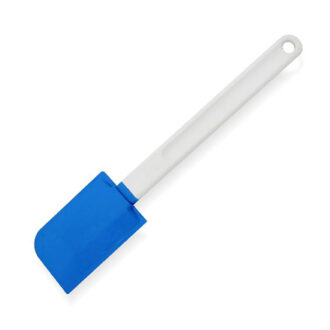 Spatola stretta con manico blu in plastica L 32 cm