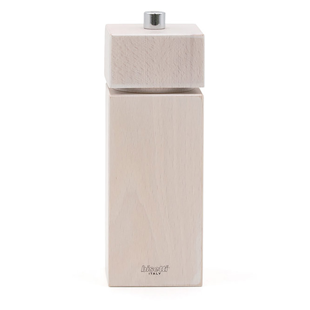 Set Macinapepe E Saliera A Forma Di Faro - Legno Mare Blu E Bianco - 12.7 Cm E 15.2 Cm - Manuale Con Meccanismo Liscio - Tessïe & Jessïe