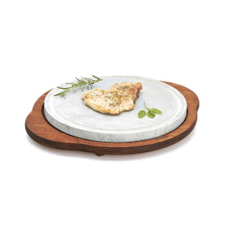 Pietra ollare con base wengè Dietetic Stone