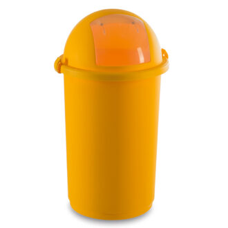 Portabox con antina a spinta giallo