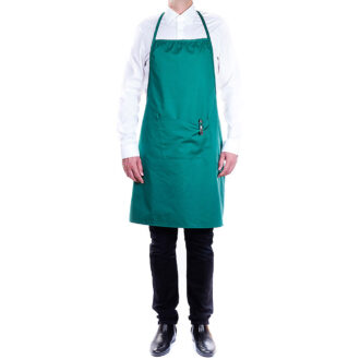 Grembiule verde lungo linea Horeca
