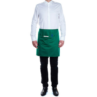 Grembiule verde medio linea Horeca