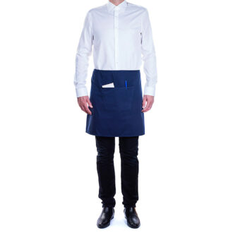 Grembiule blu medio linea Horeca