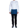 Grembiule blu corto linea Horeca