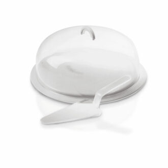 Piatto con campana e pala torta Charlot