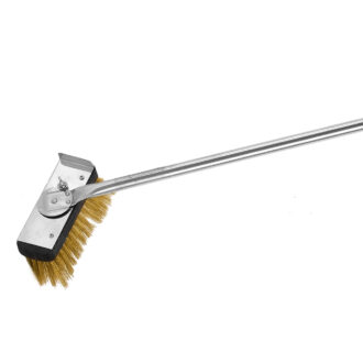 Spazzolone ottone girevole