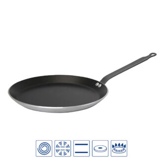 Padella crêpes 1 manico Carbone plus