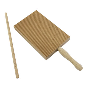 Attrezzo per garganelli in faggio 26 x 9 cm