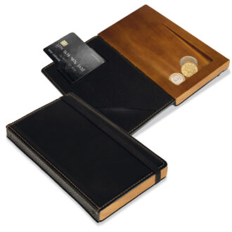 Porta resto/conto nero Linea Trendy