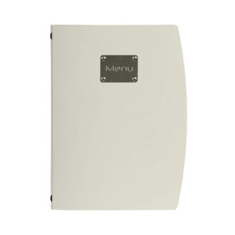 Porta menu Linea Rio A4 Bianco