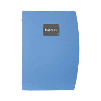 Porta menu Linea Rio A4 Blu