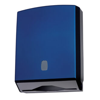 Distributore carta asciugamani blu