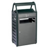Portabox con antina a spinta blu