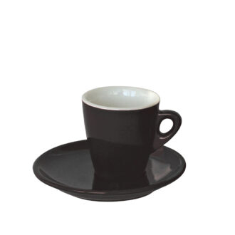 Tazza caffè Wilma con piattino Linea Elegant