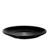 Vassoio tondo nero Rain