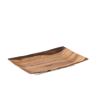 Vassoio rettangolare effetto legno Wood Effect