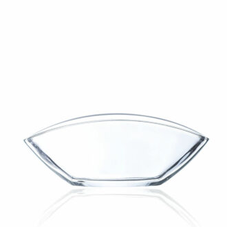 Vaso Bowl ovale Linea Heavy h 9,5 cm