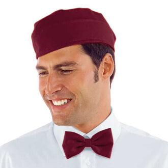 Bustina Colours bordeaux, taglia unica linea Horeca