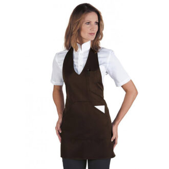 Grembiule Bistrot marrone linea Horeca