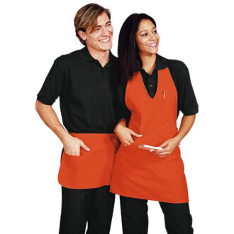 Grembiule Bistrot arancio linea Horeca