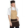 Grembiule Victor bordeaux/nero linea Horeca