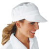 Cappello Charly con rete bianco linea Chef