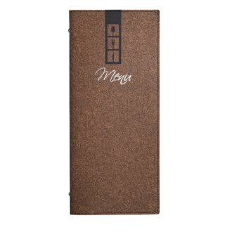 Porta menu tabacco Linea Ruggine