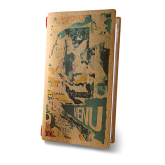 Porta menu Linea Custom Street Art Print 4RE