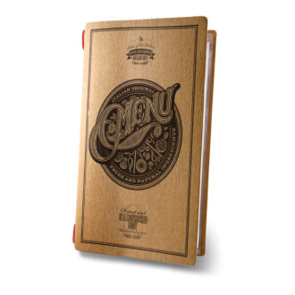 Porta menu Linea Custom Tattoo Print 4RE
