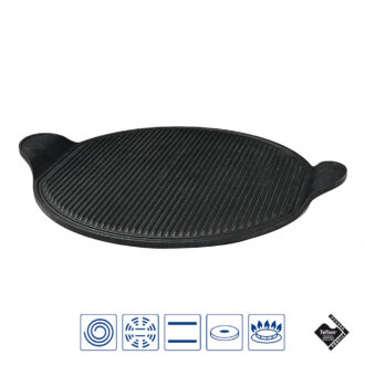 Griglia pizza rigata linea Fusa