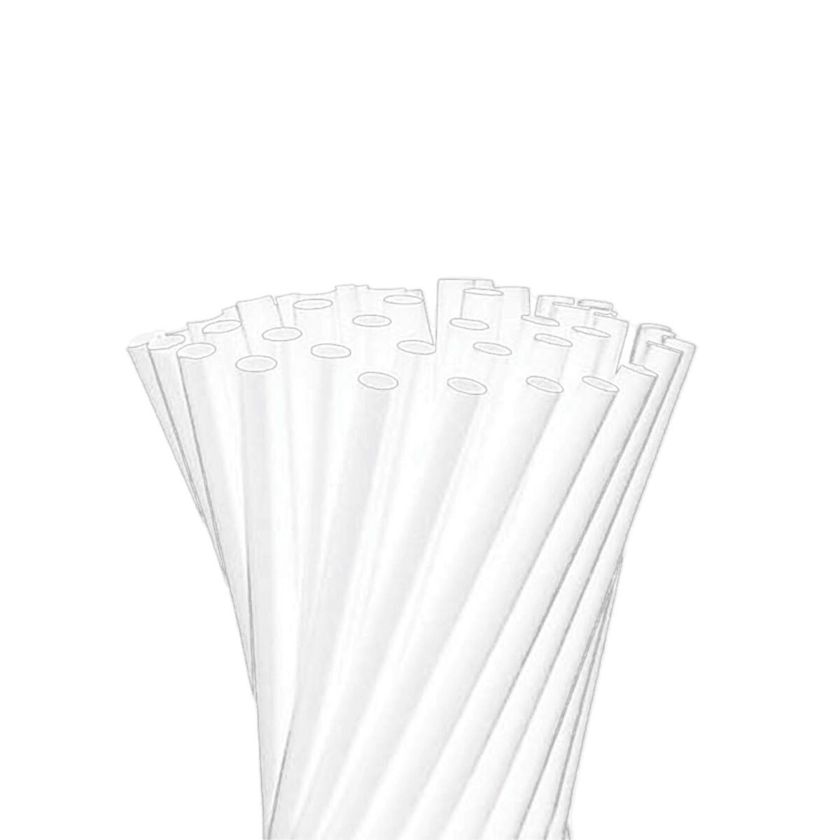 Cannucce Biocompostabili 130 mm Vari Colori