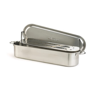 Pesciera Inox Con Griglia E Coperchio – Ballarini Professionale Pesciera Inox Con Griglia E Coperchio – Ballarini Professionale