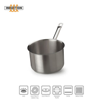 Casseruola Alta 1 Manico Inox – Ballarini Professionale Casseruola Alta 1 Manico Inox – Ballarini Professionale