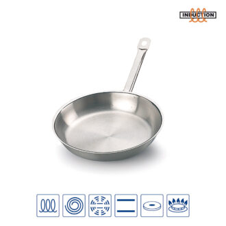 Padella 1 Manico Tubolare Inox – Ballarini Professionale Padella 1 Manico Tubolare Inox – Ballarini Professionale