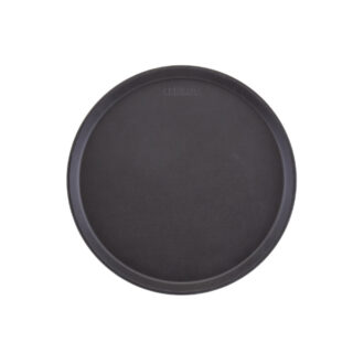 Vassoio Antiscivolo Rinforzato Tondo Camtread Nero – Cambro