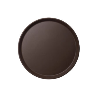 Vassoio Antiscivolo Rinforzato Tondo Camtread Marrone – Cambro