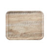 Vassoio Laminato Rettangolare Rovere Chiaro – Cambro