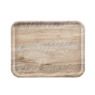 Vassoio Laminato Rettangolare Rovere Chiaro – Cambro