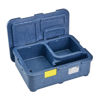 Contenitore Isotermico Cam Gobox Per Il Trasporto Dei Pasti A 4 Scomparti Apertura Superiore – Cambro