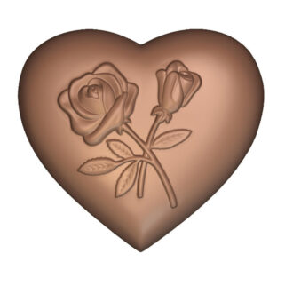 Stampo Cuore Con Rose – Cabrellon