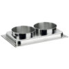 Cesta Pane In Tessuto Con Cupola Senza Base Linea Caleido – Pinti Inox