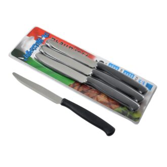 Cf. 6 pz Coltello Bistecca Con Manico In Plastica – Svanera