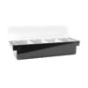 Portacondimenti Con Scomparti In Plastica Nera – Tablecraft