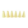 Serie 6 Cornetti In Plastica Foro A Stella Per Decorare – Thermohauser