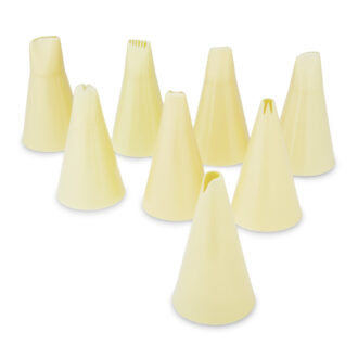 Serie 6 Cornetti In Plastica Con Fori Assortiti Per Decorare – Thermohauser
