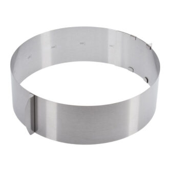 Anello Per Torta Regolabile In Acciaio Inox – Westmark
